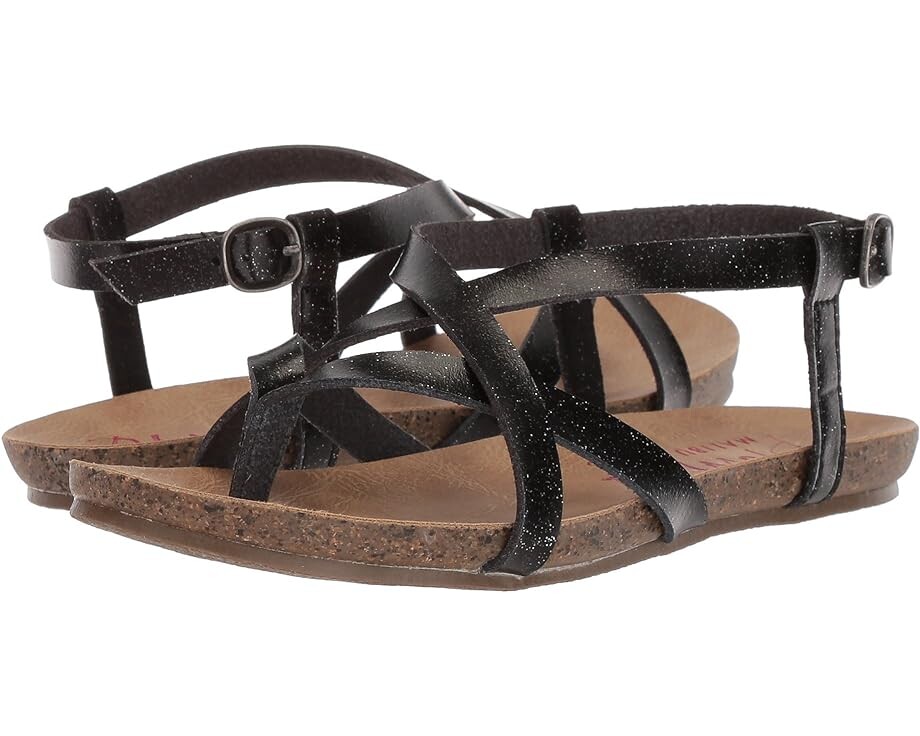 

Сандалии Blowfish Malibu Granola-K, цвет Black Glitter Dyecut PU