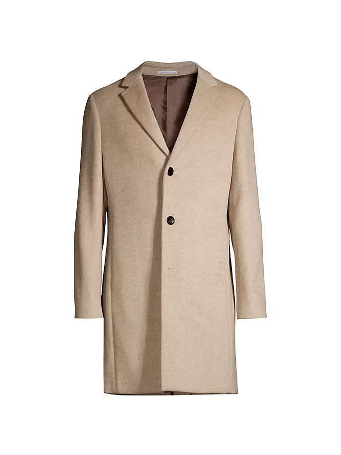 

Пальто Gable из смесовой шерсти Reiss, цвет stone melange