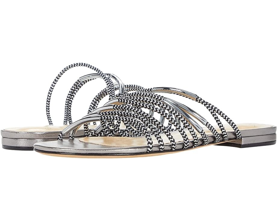 

Сандалии Alexandre Birman Viola Flat, цвет Black/Silver/Grafite