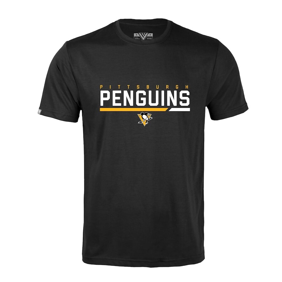 

Футболка с коротким рукавом Levelwear Pittsburgh Penguins, черный