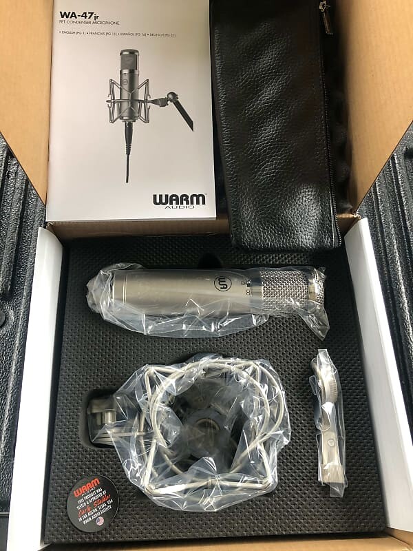 

Конденсаторный микрофон Warm Audio WA-47jr Large Diaphragm Multipattern FET Condenser Microphone