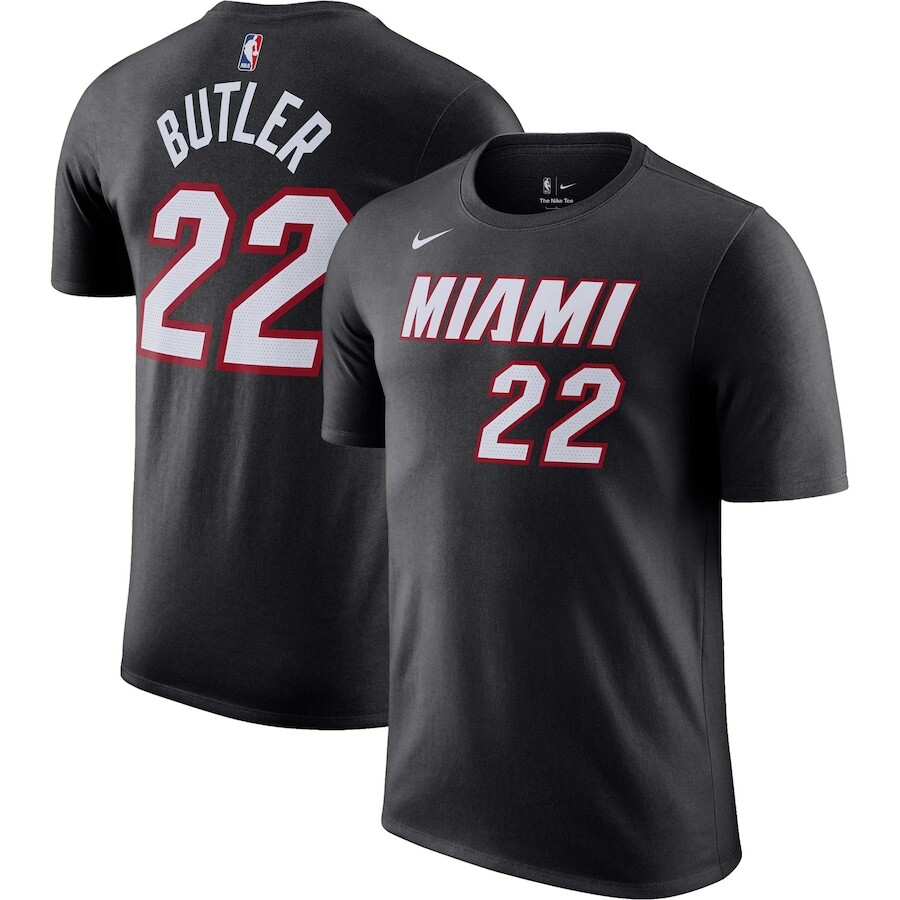 

Футболка с коротким рукавом Nike Miami Heat, черный