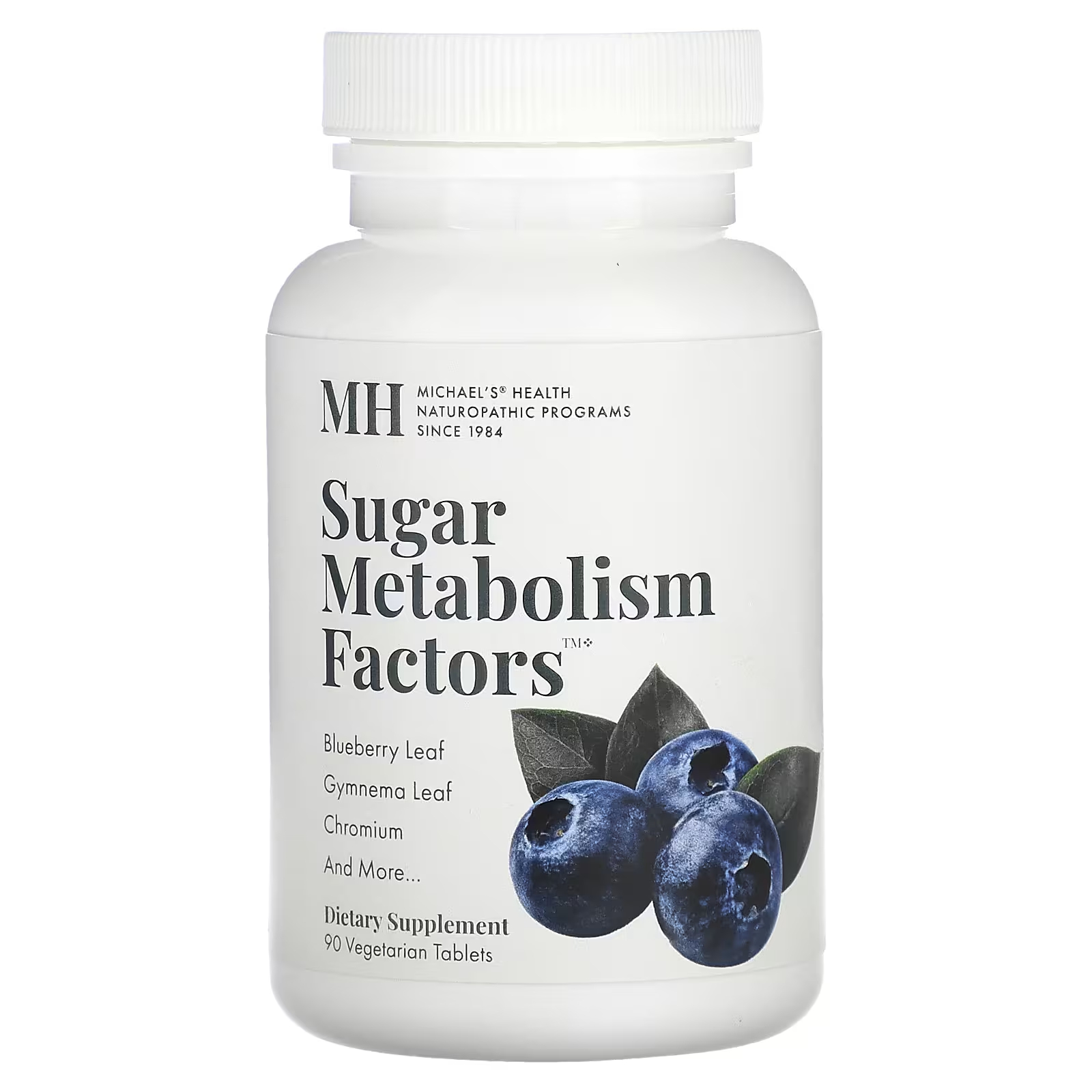 Пищевая добавка Michael's Naturopathic Sugar Metabolism Factors, 90 таблеток michael s naturopathic testosterone factors 90 вегетарианских таблеток