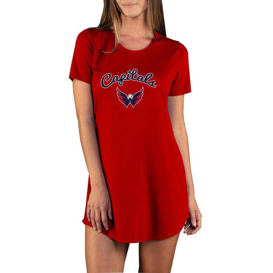 

Ночная рубашка Concepts Sport Washington Capitals, красный