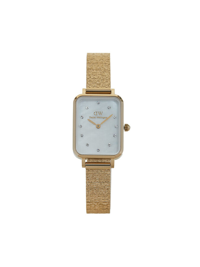 

Часы Quadro Lumine Pressed Piano DW00100582 Daniel Wellington, золотой/белый