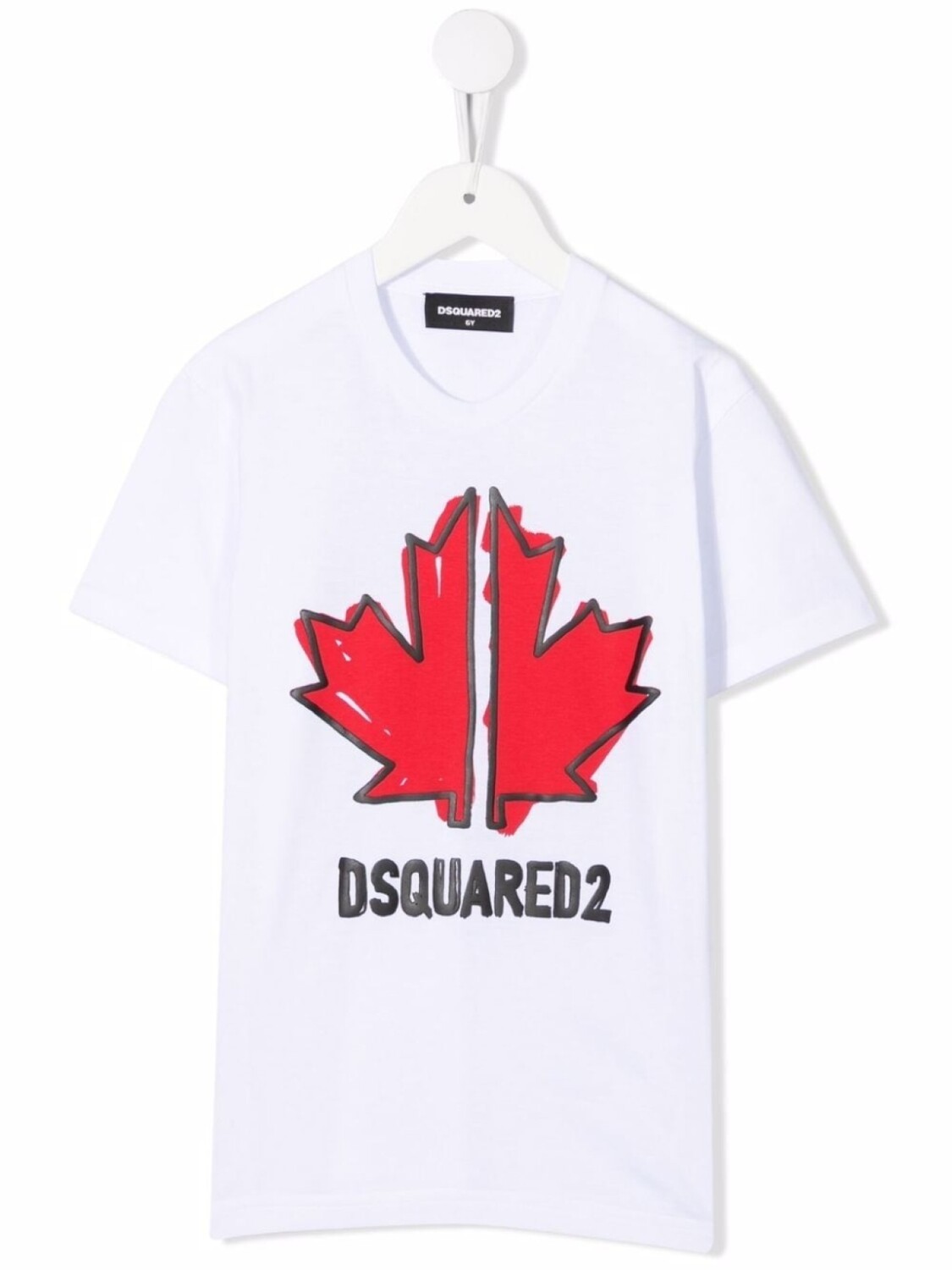 

Dsquared2 футболка Maple Leaf, белый