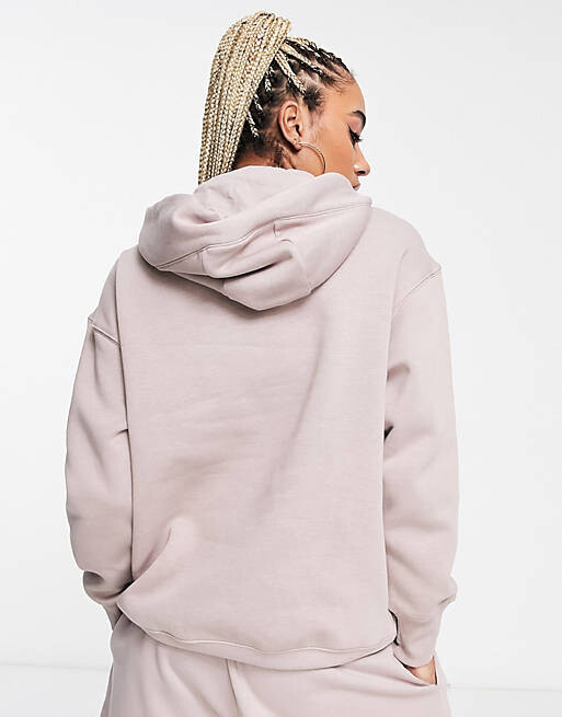 

Серо-коричневая худи Nike Mini Swoosh