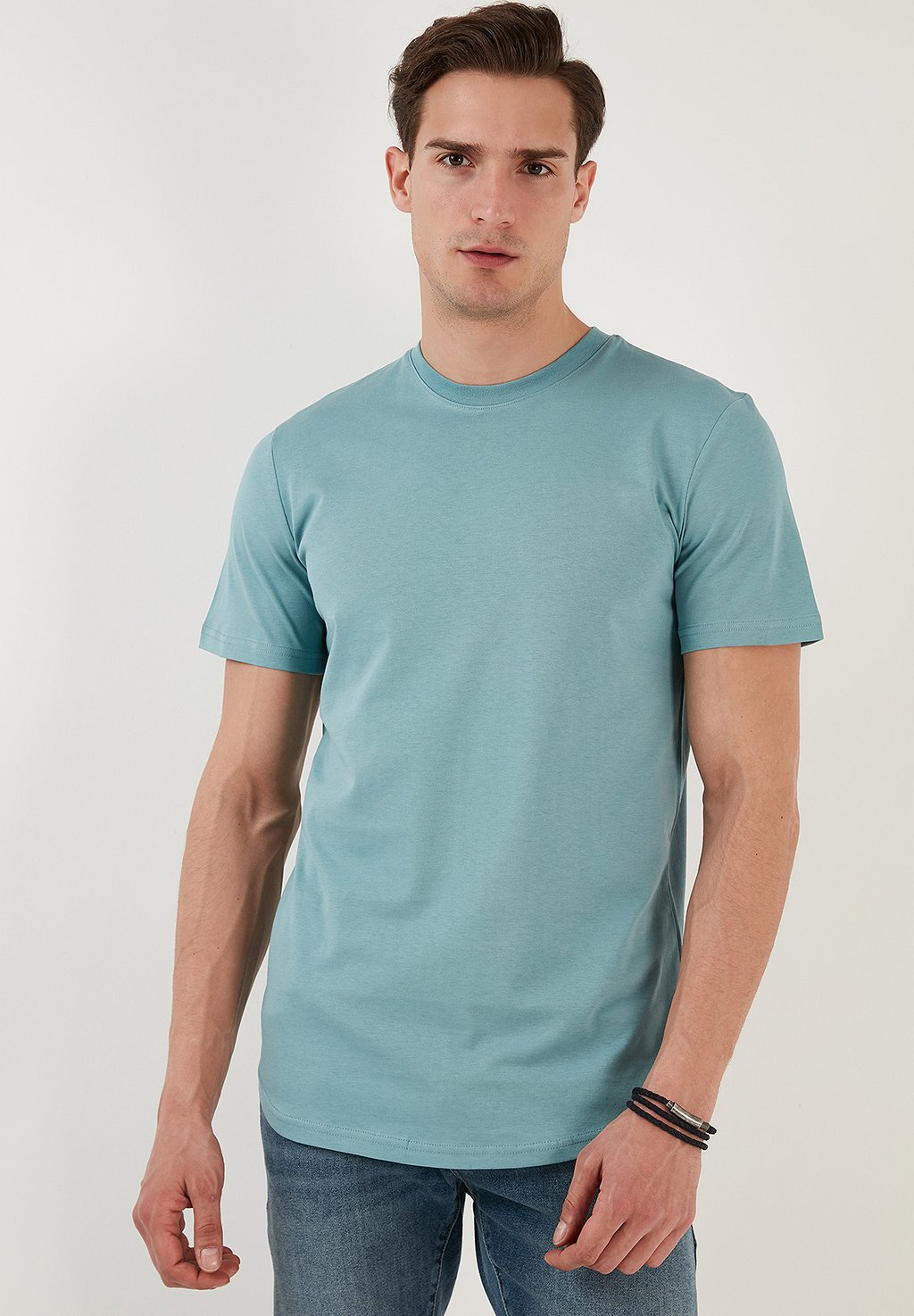 Базовая футболка REGULAR FIT Buratti, цвет light blue