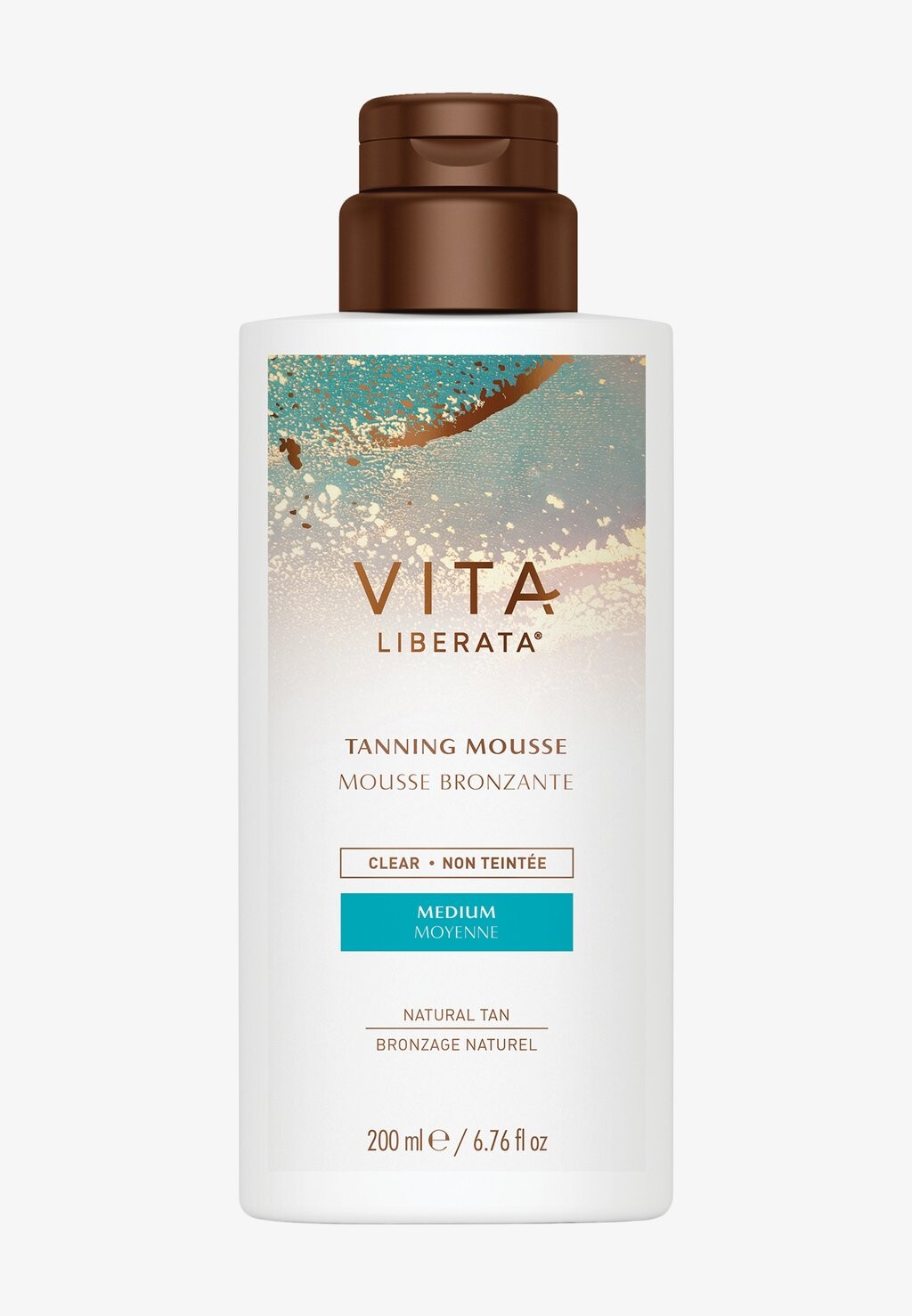 

Автозагар VITA LIBERATA CLEAR TANNING MOUSSE DARK, цвет medium