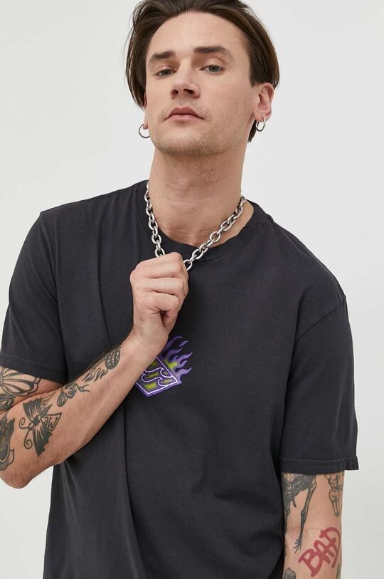 

Футболка из хлопка Billabong, черный