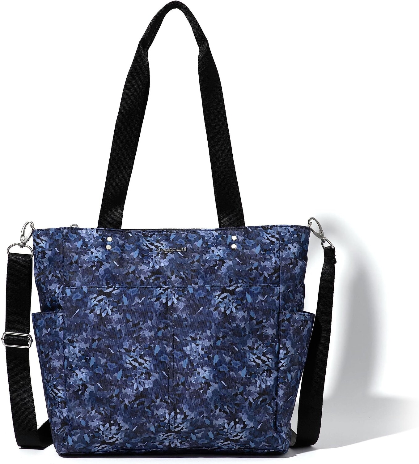 

Сумка Carryall North/South Baggallini, цвет Tan Python