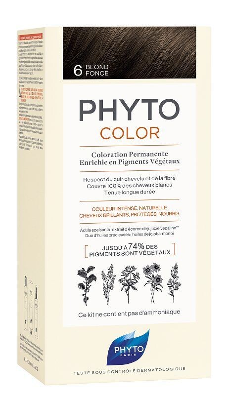 

Краска для волос Phyto Color 6 Ciemny Blond, 1 шт