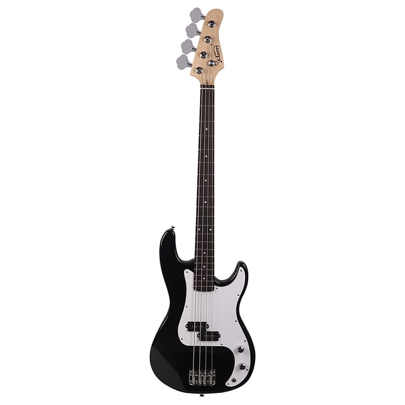цена Басс гитара Glarry Black GP Electric Bass Guitar