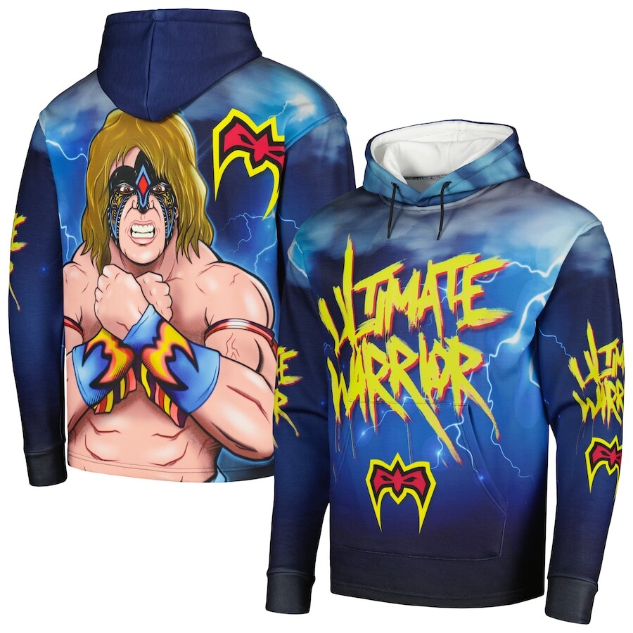 

Пуловер с капюшоном Chalk Line The Ultimate Warrior, синий