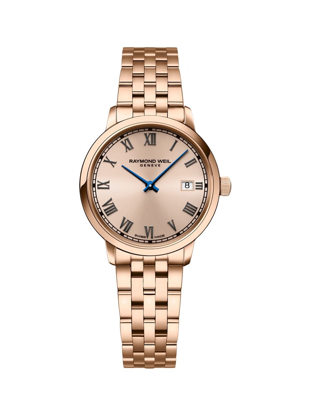 

Часы Toccata из нержавеющей стали с розовым золотом/29 мм Raymond Weil, золотой