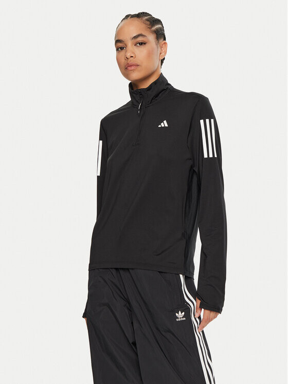 

Техническая толстовка стандартного кроя Adidas, черный
