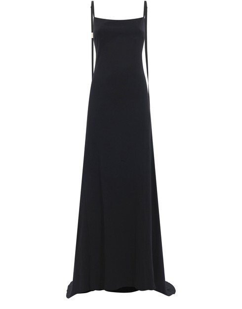 

Длинное платье-комбинация Hortense Ann Demeulemeester, черный