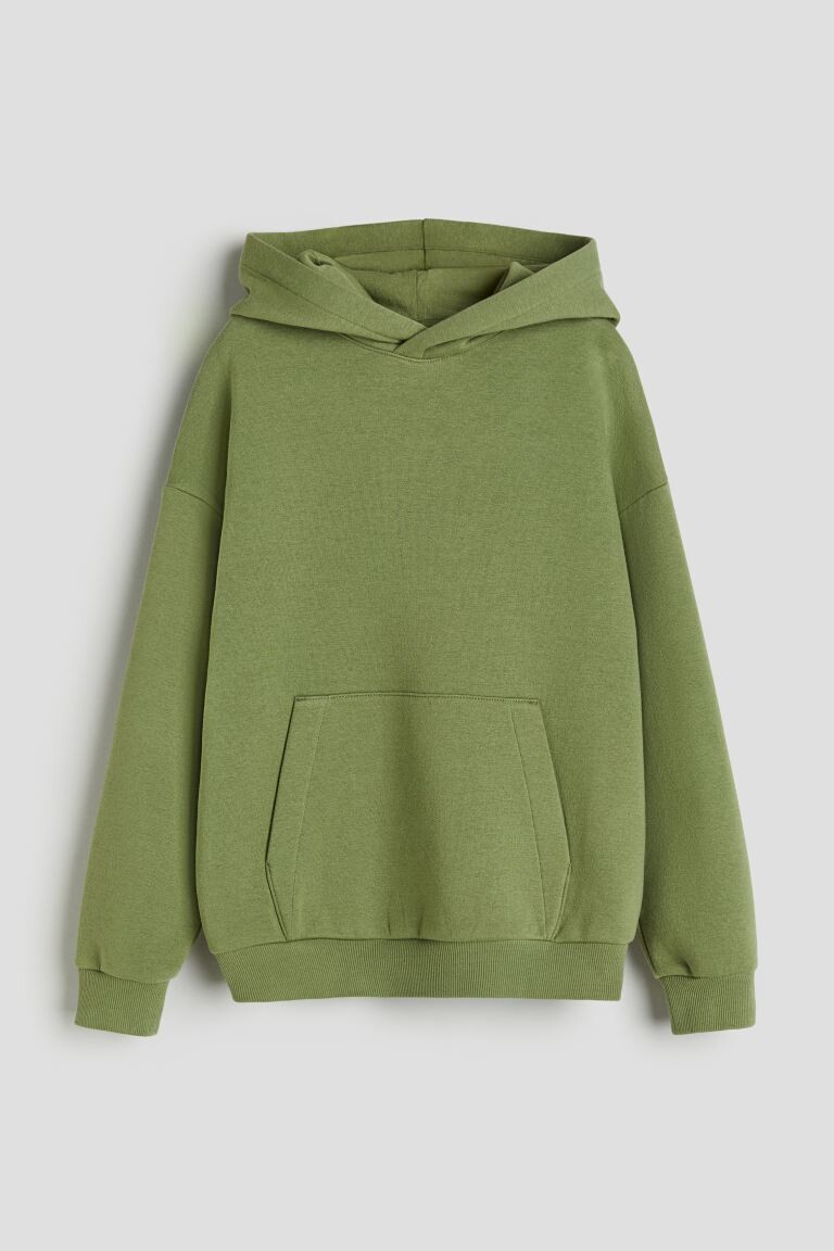 

Толстовка с капюшоном H&M, зеленый