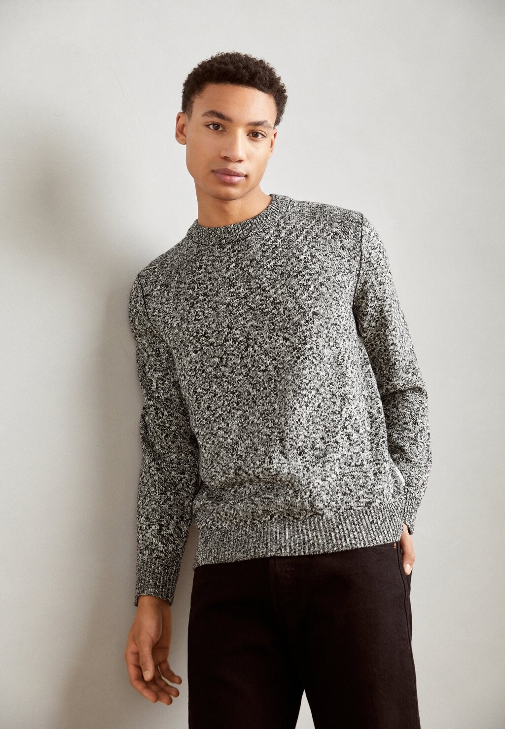 

Свитер Crew Neck Sweater Bicolor Marc O'Polo DENIM, цвет multi black
