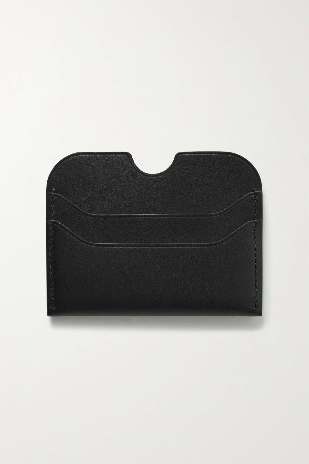 

ACNE STUDIOS Кожаный картхолдер, черный