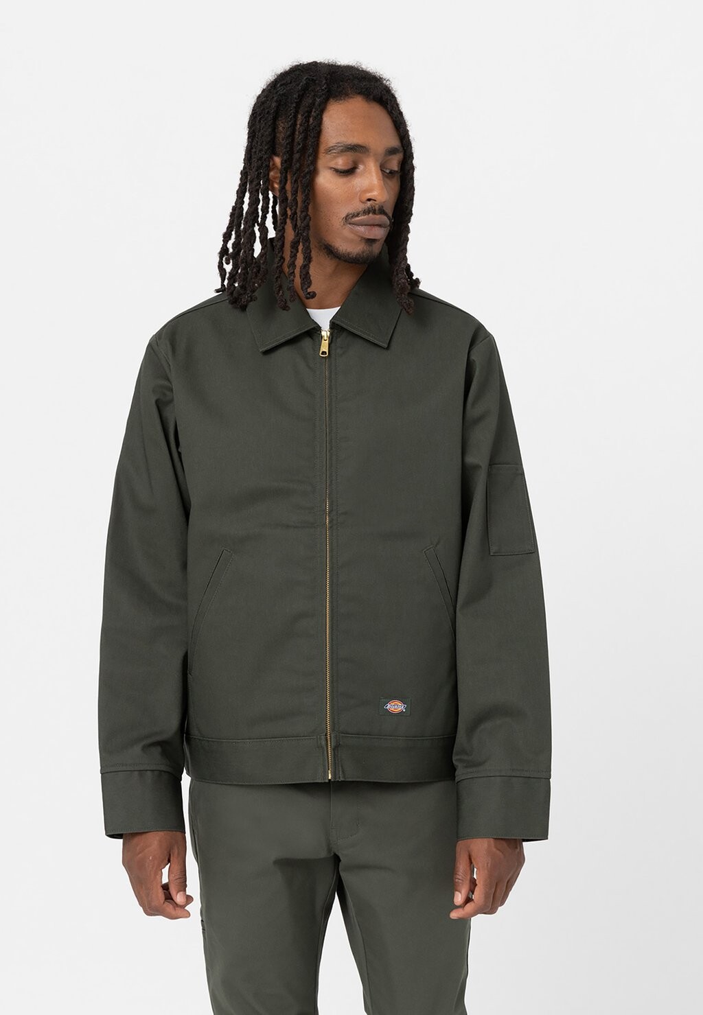 

Куртка Dickies LINED EISENHOWER REC, цвет olive green