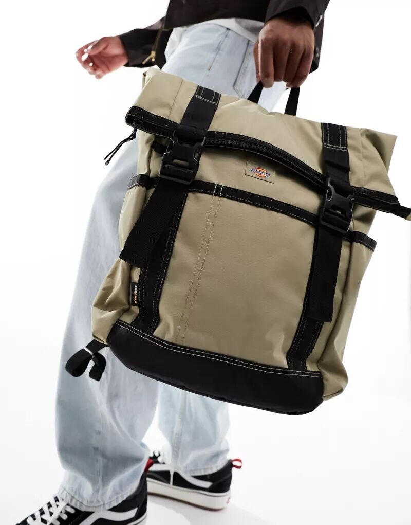 

Рюкзак цвета хаки с откидным верхом Dickies Ashville
