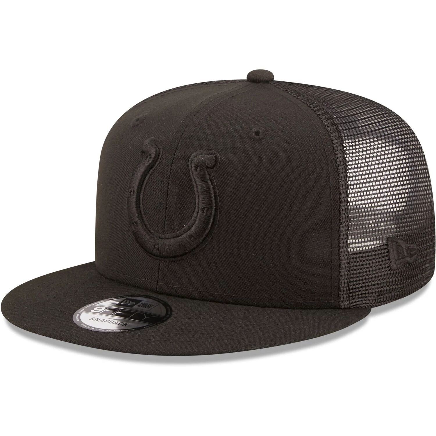 

Мужская черная кепка New Era Indianapolis Colts Classic 9FIFTY Trucker Snapback