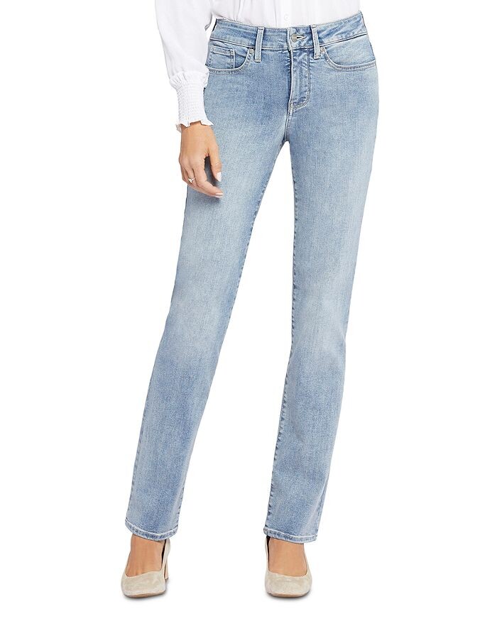 

Прямые джинсы NYDJ Petites Marilyn в цвете Haley, синий