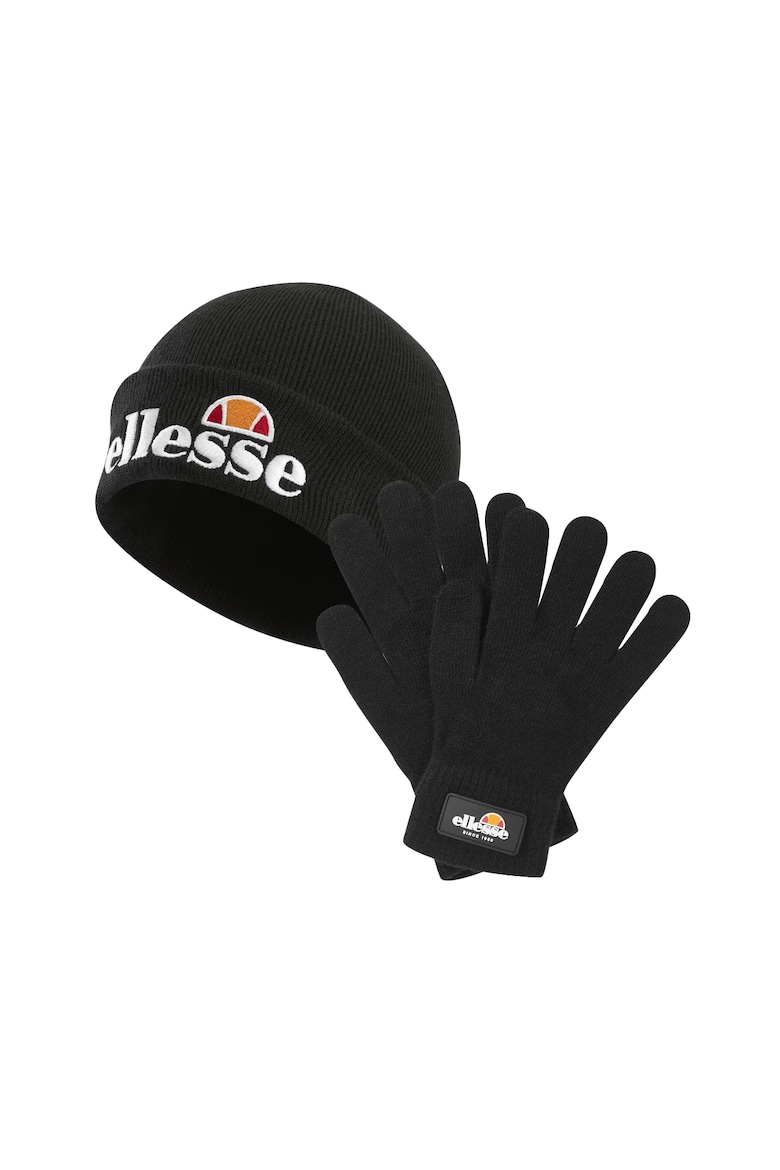 Перчатки и шапка Ellesse, черный