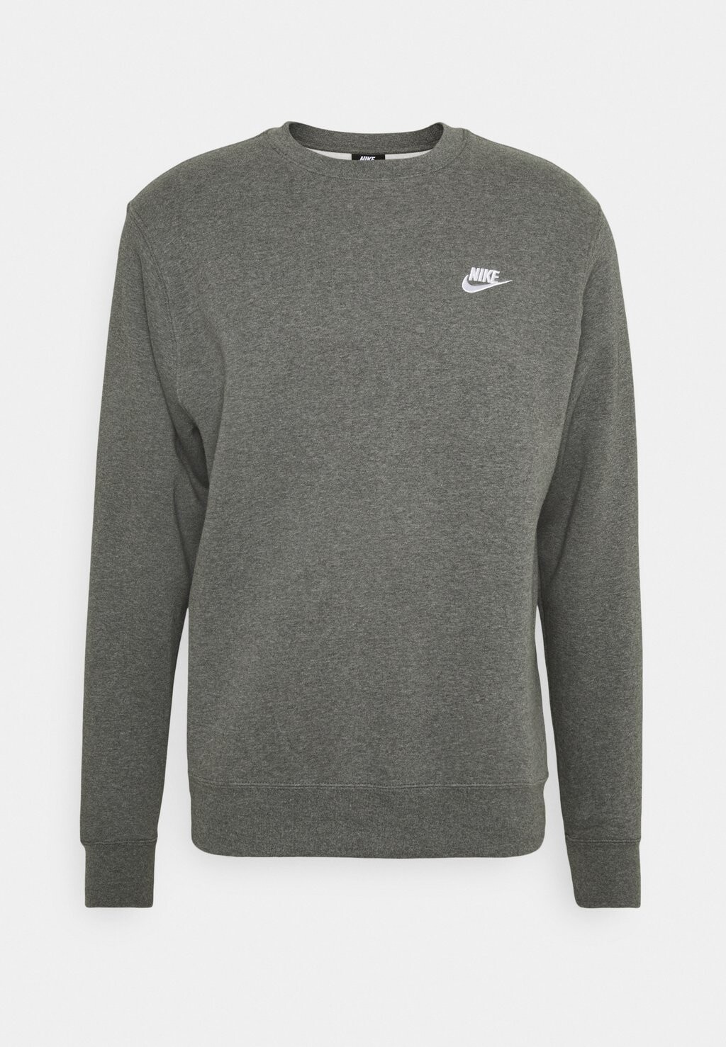 

Толстовка Nike Club Crw Bb, темно-серый / белый