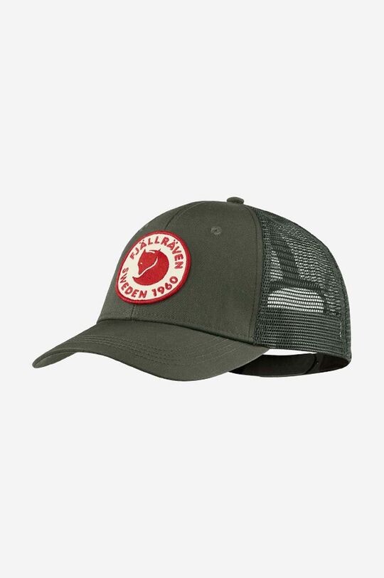 

Бейсбольная кепка 1960 года с логотипом Långtradarkeps Fjallraven, зеленый
