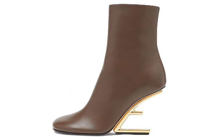 

Сапоги женские Fendi First Ankle, коричневый
