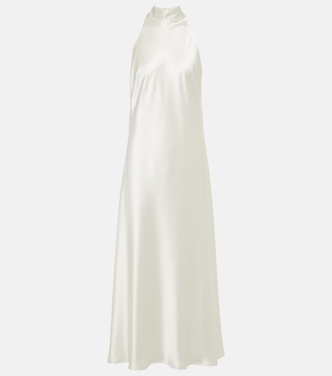 Атласное платье миди Bridal Cova GALVAN, белый термошеврон световозвращающий автомобиль 55х55мм cova