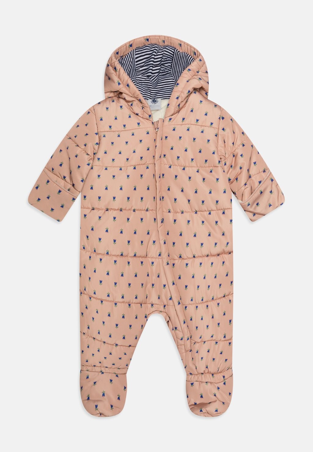 

Зимний комбинезон BABY LESTELLE Petit Bateau, цвет vintage/multi-coloured