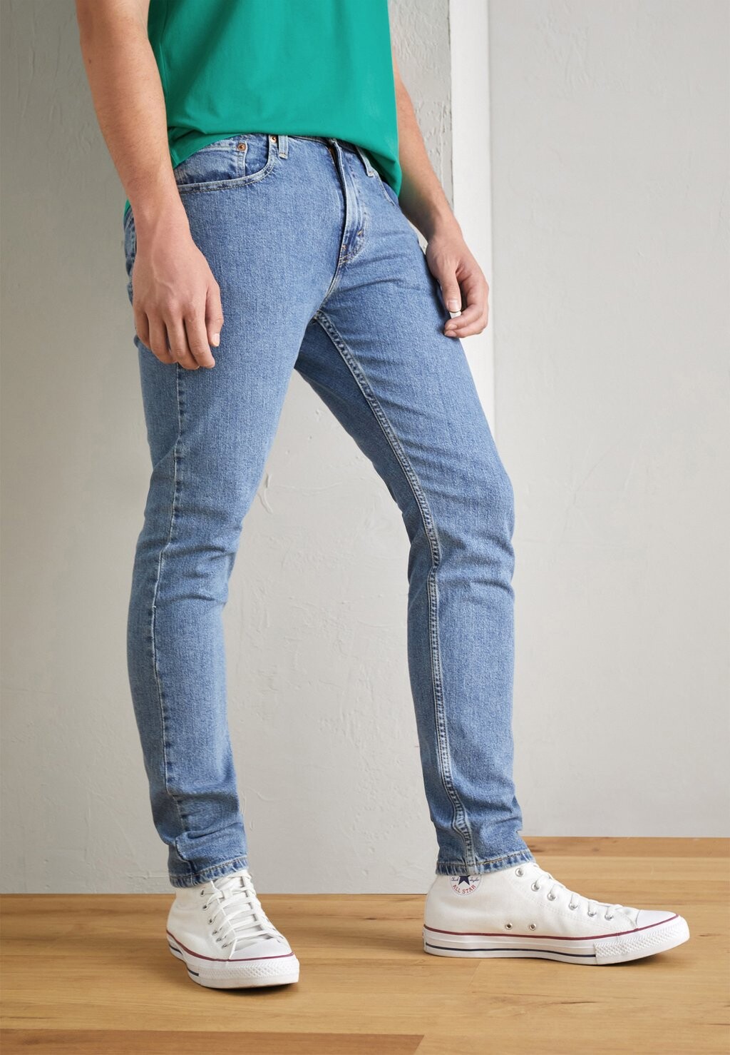 

Зауженные джинсы Levi's 512 Slim Taper Lo Ball, голубой