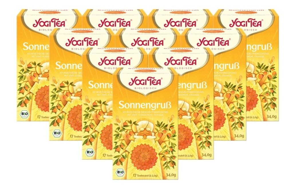 

10 xYOGI ЧАЙ Приветствие Солнцу | 34 г Yogi Tea