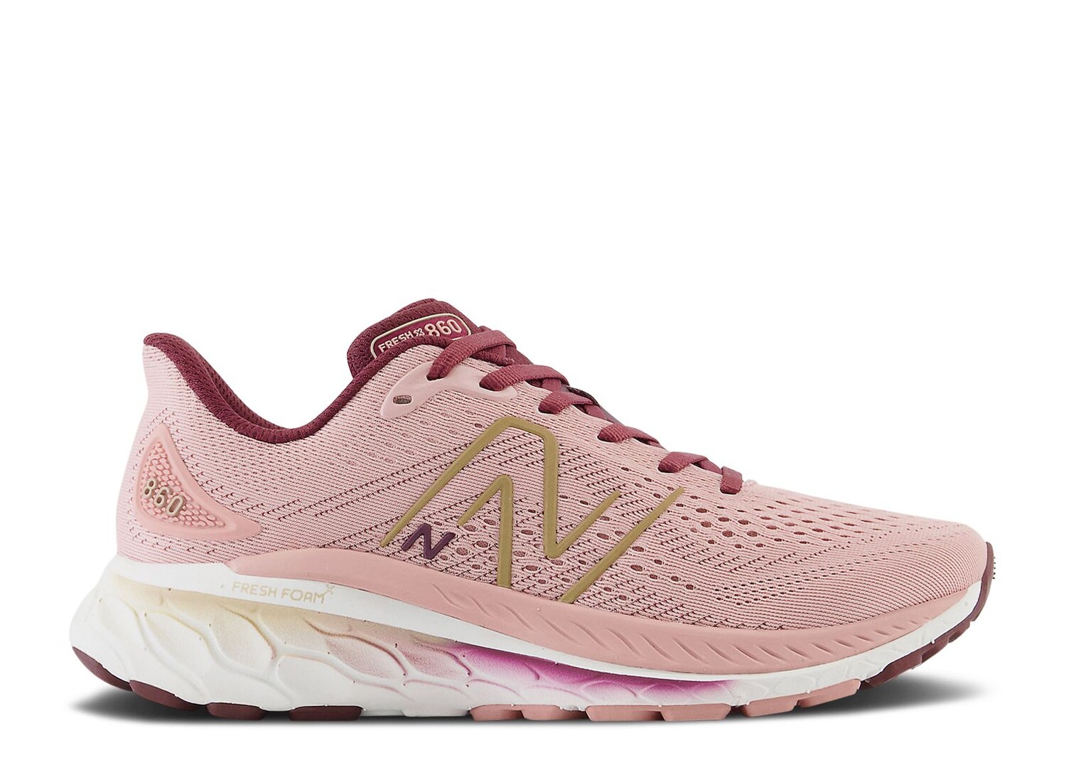 

Кроссовки New Balance Wmns Fresh Foam X 860V13 Wide 'Pink Moon Burgundy', розовый