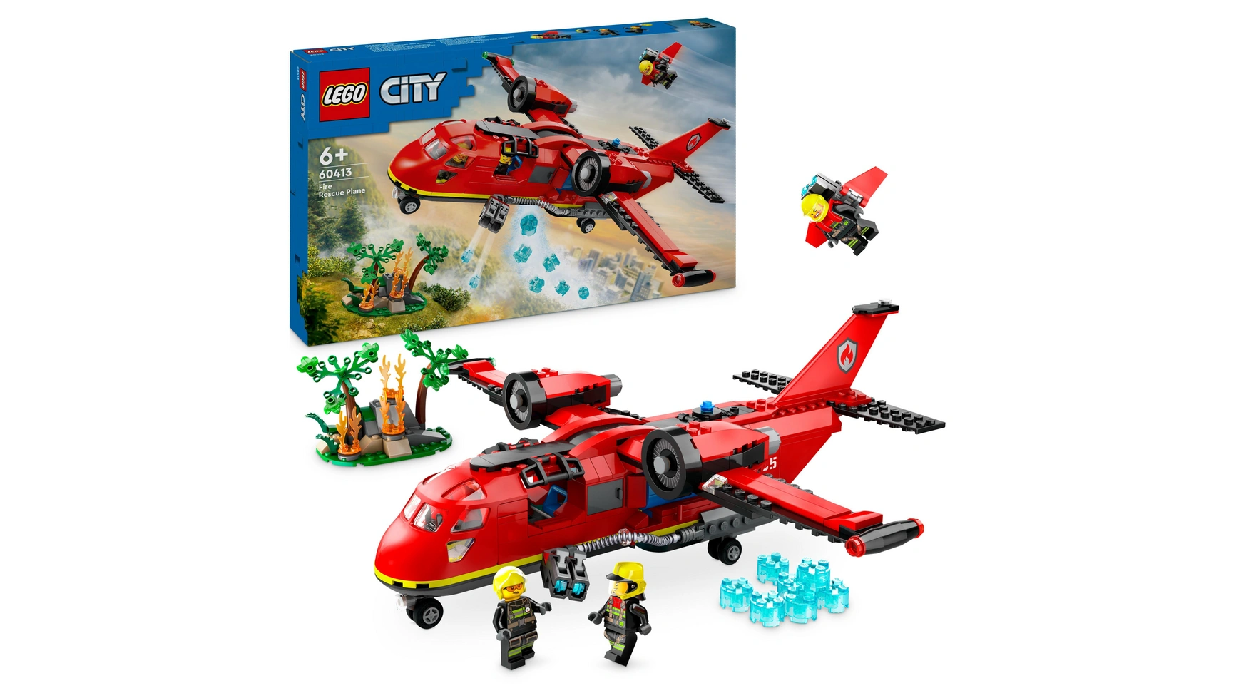 Lego City Набор пожарных самолетов lego city fire helicopter игрушка пожарной службы с вертолетом