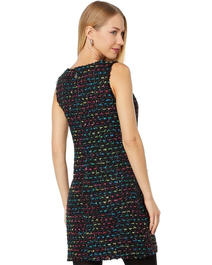 

Платье Kate Spade New York Metallic Tweed Dress, черный мульти