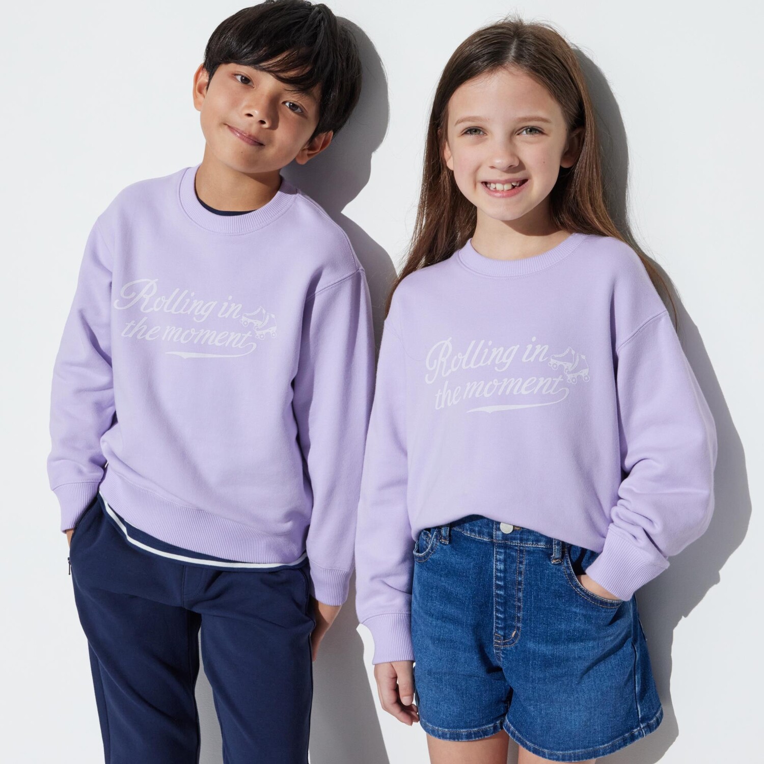 

Толстовка UNIQLO ультра стрейч с длинным рукавом, светло-фиолетовый