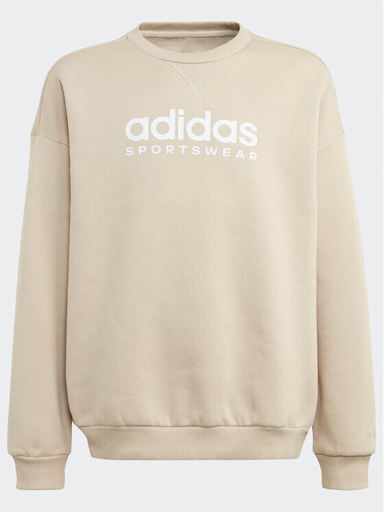 

Толстовка свободного кроя Adidas, бежевый