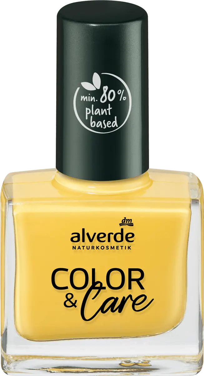 

Nagellac Color Лак для ногтей Care 110 Желтый Саншайн 10 0мл alverde NATURKOSMETIK