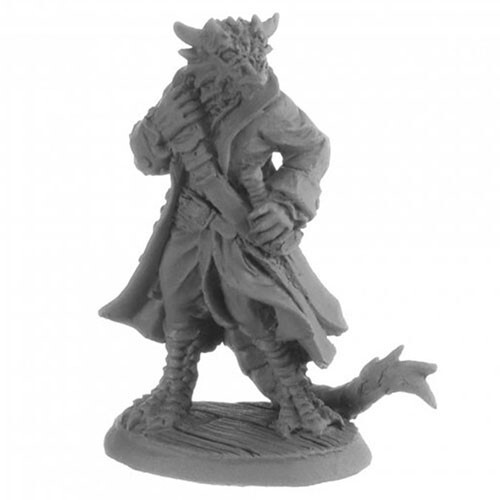 

Миниатюра Reaper Bones: Captain Blackscale, Dragonfolk