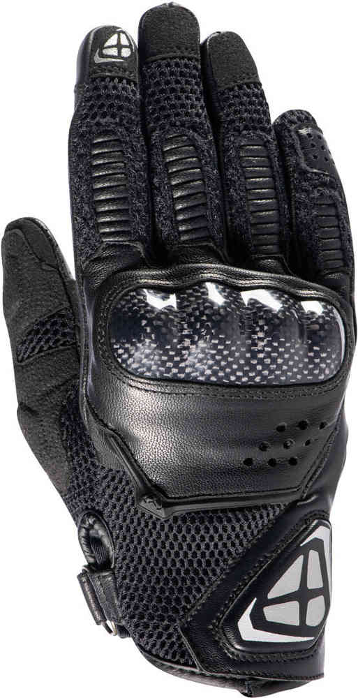 цена Женские мотоциклетные перчатки RS4 Air Ixon, черное серебро