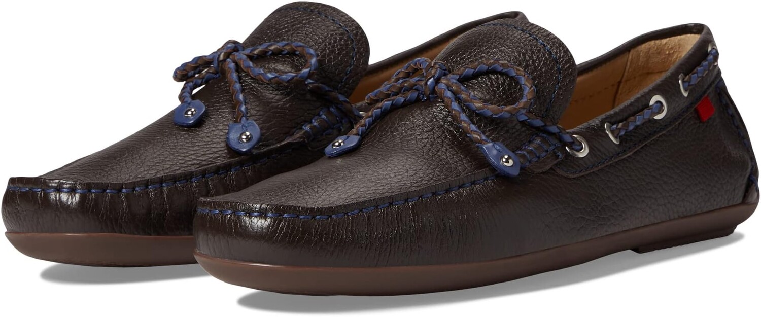 

Лоферы Marc Joseph New York Cypress Hill Braid, цвет Brown Grainy Leather