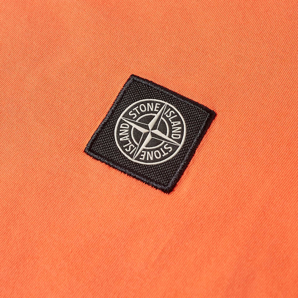 

Футболка Stone Island Junior с нашивкой-логотипом, коралловый