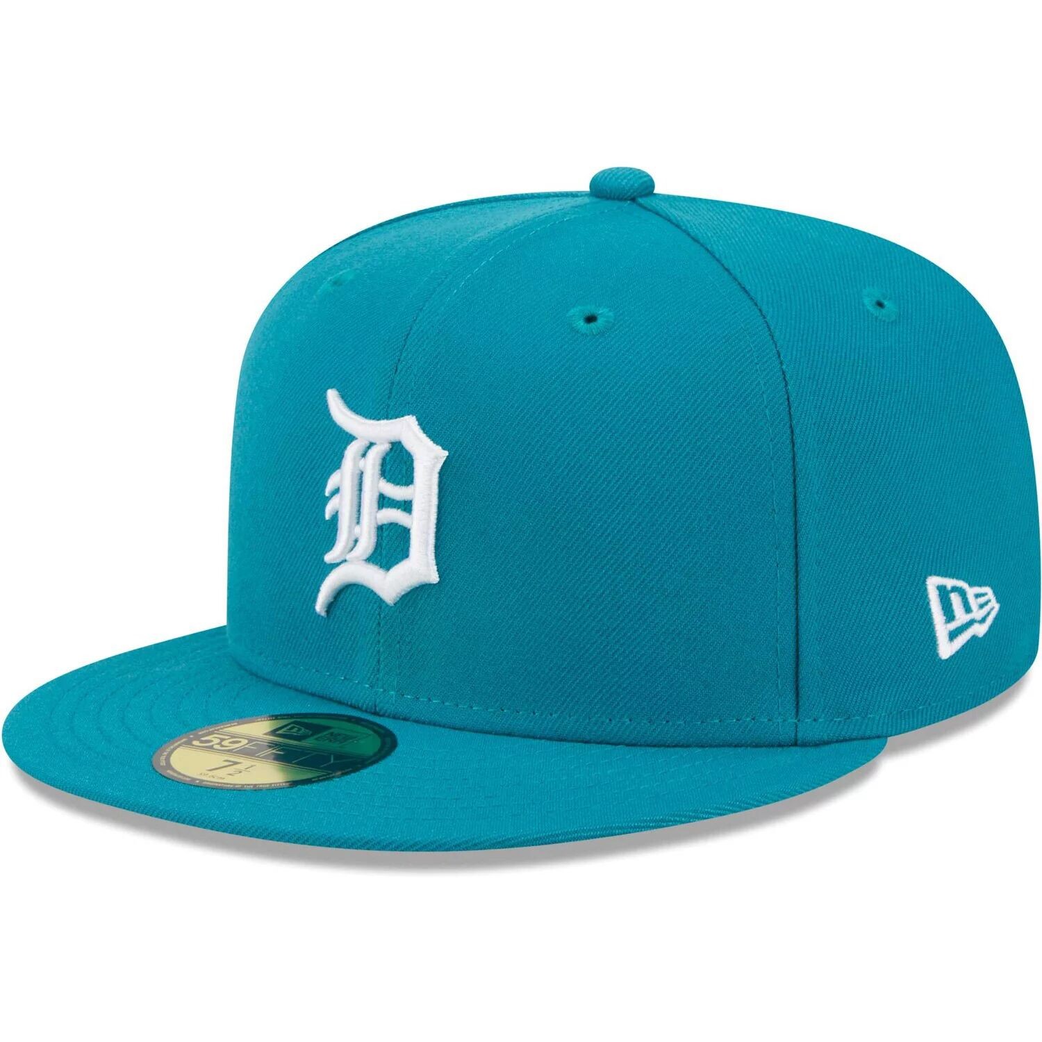 

Мужская приталенная кепка New Era бирюзового цвета Detroit Tigers 59FIFTY