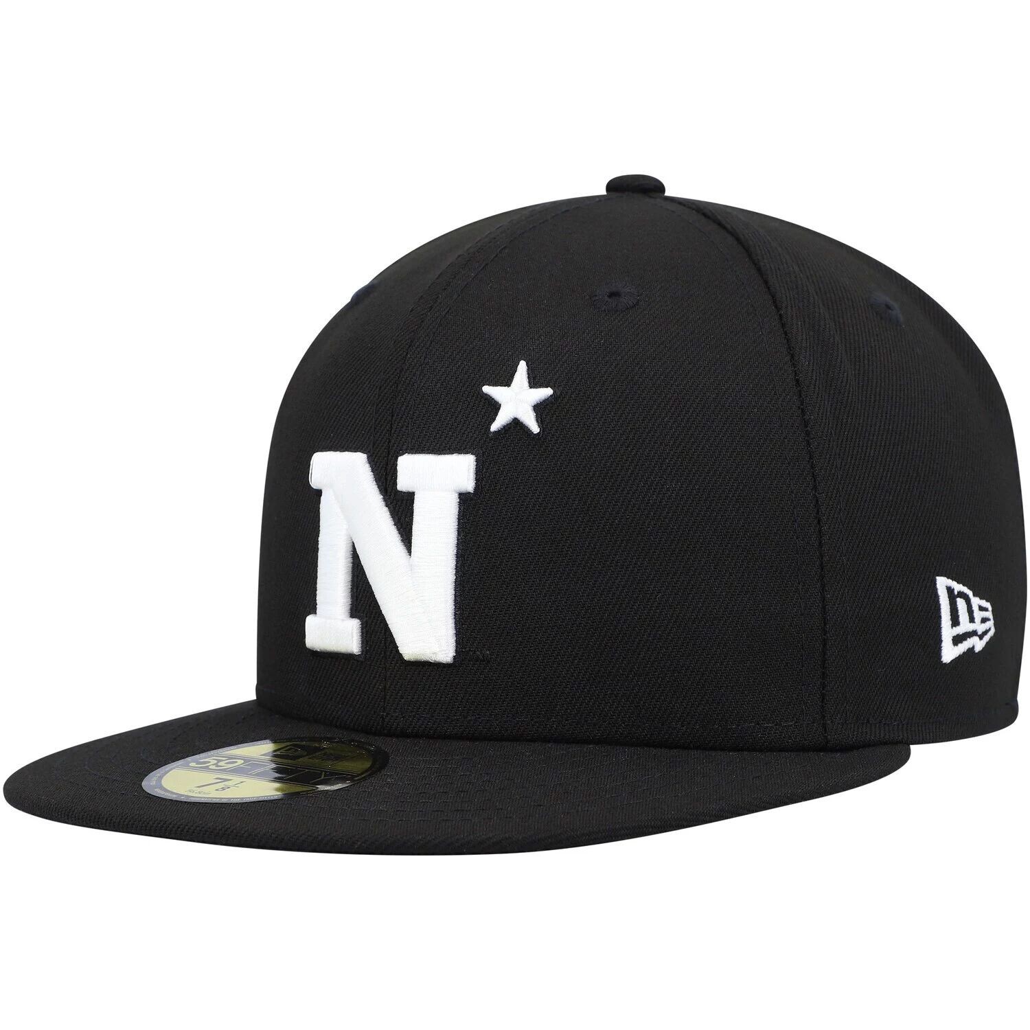 

Мужская шляпа New Era Navy Midshipmen Black & White 59FIFTY