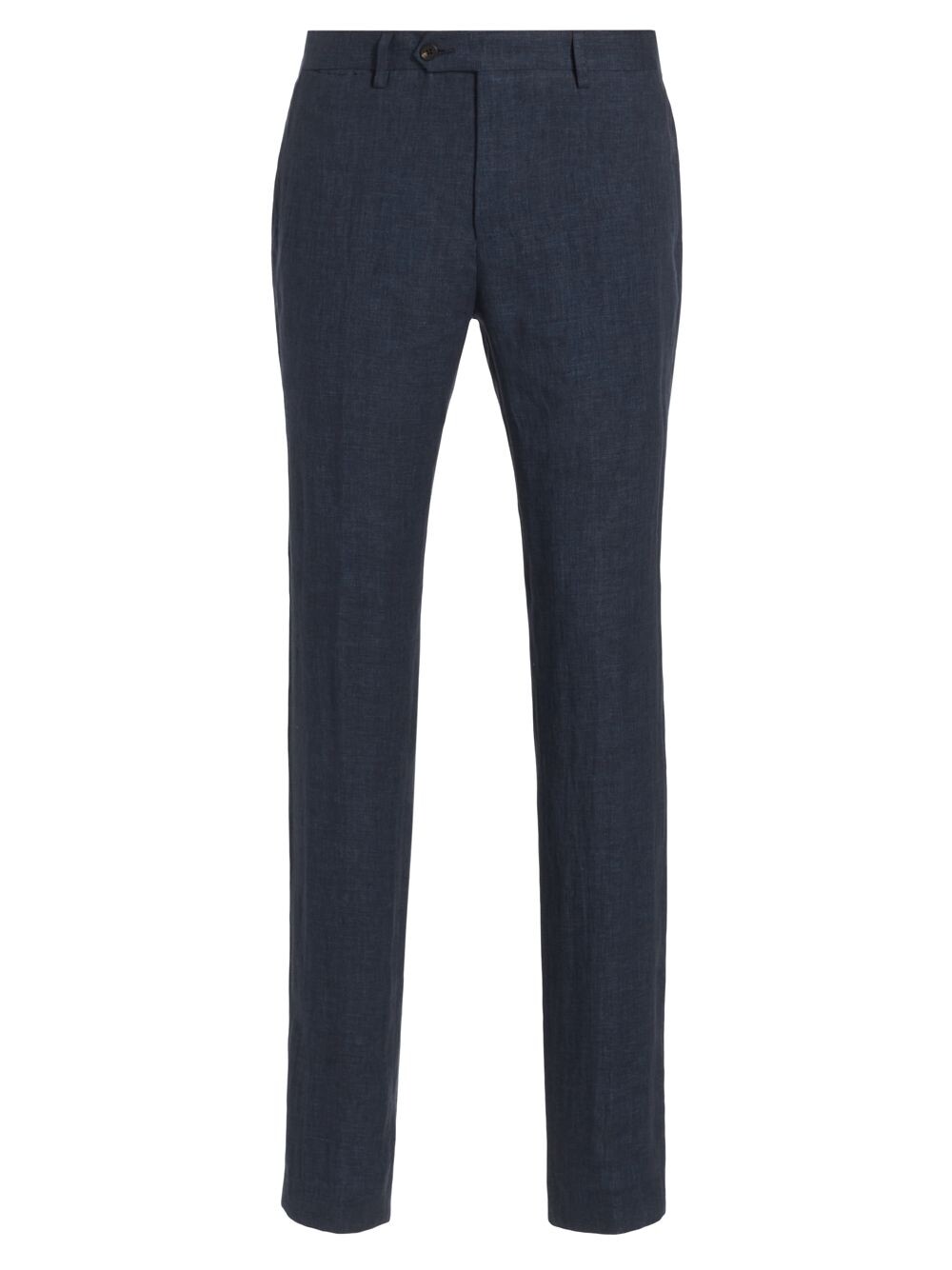 

Брюки Tailored из смесового льна Saks Fifth Avenue, нави, Серый
