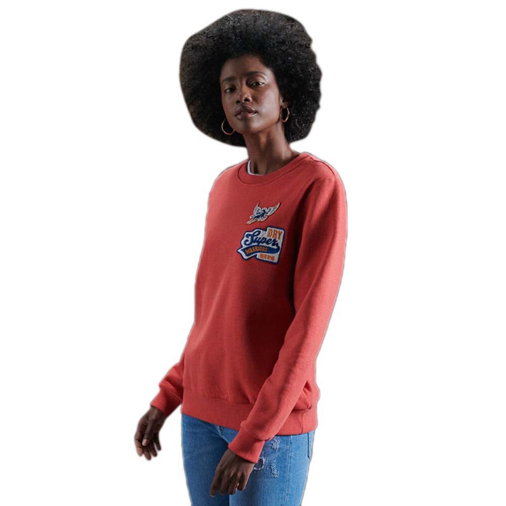 

Толстовка Superdry Standard Patch, красный